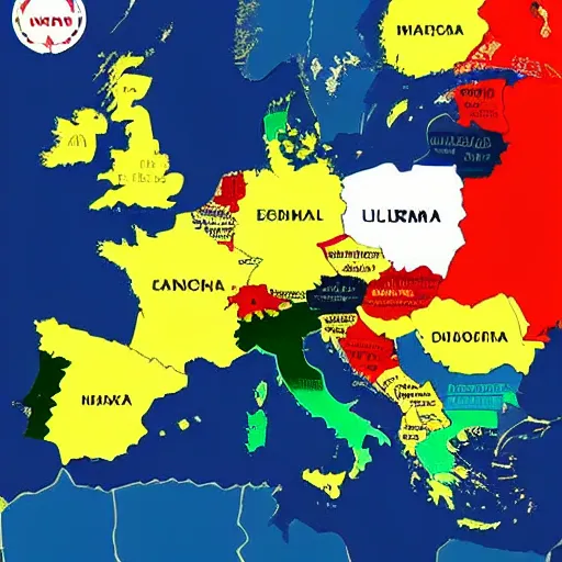 Image similar to map of all the countries in europe