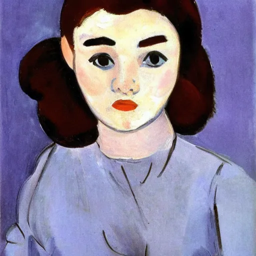 Prompt: Matisse beautiful girl