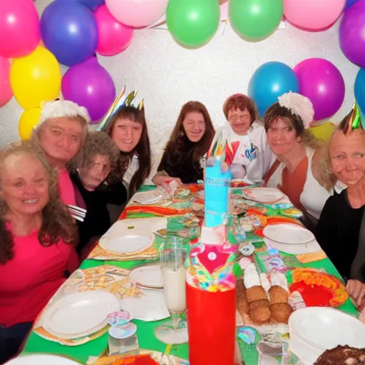 Image similar to photo of a birthday party in bretagne