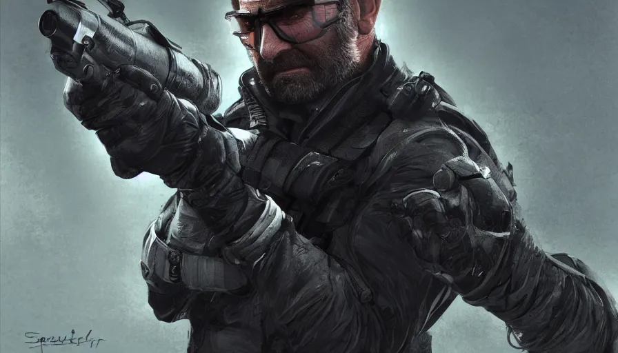 Image similar to Sean Connery is Sam Fisher, hyperdetailed, artstation, cgsociety, 8k