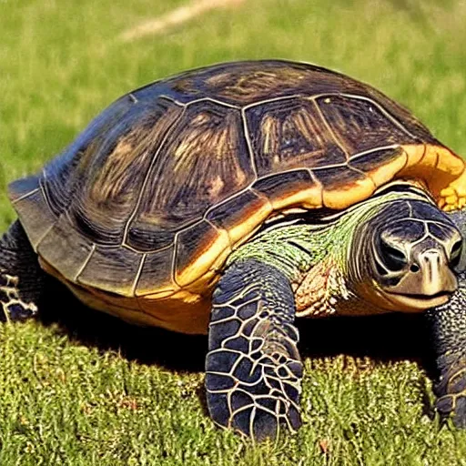 Image similar to mitch mcconnell as a turtle, photo