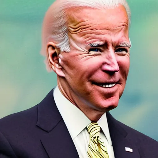 Image similar to joe biden as anime girl anime style, high detail, anatomically correct,