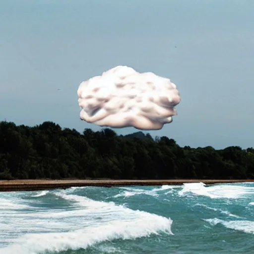 Prompt: a kim kardashian cloud