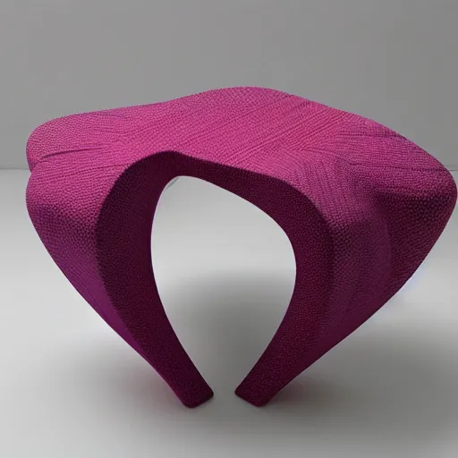 Image similar to the dragonfruit stool by tadao ando