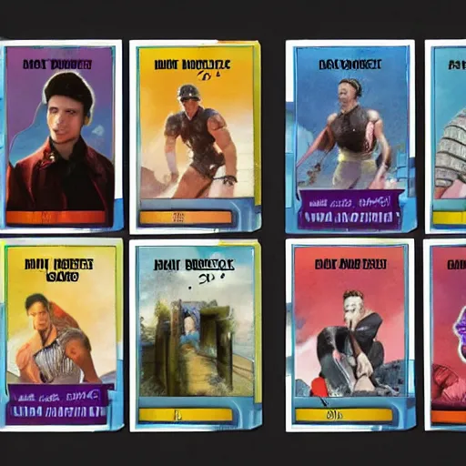 Image similar to Trading Card Template