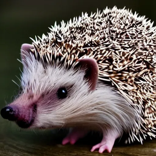 Image similar to a Hedgehog from the pokemon