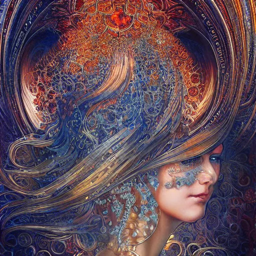 Image similar to Lecturer and her crowd, rear facing, backlit, intricate, detailed digital art by Karol Bak