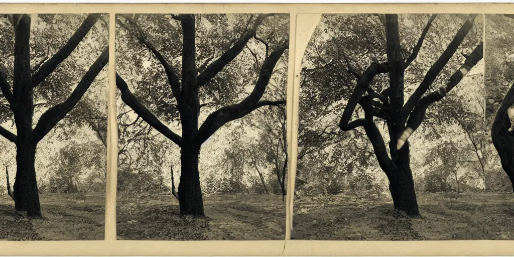 Image similar to stereoscopic image of a tree