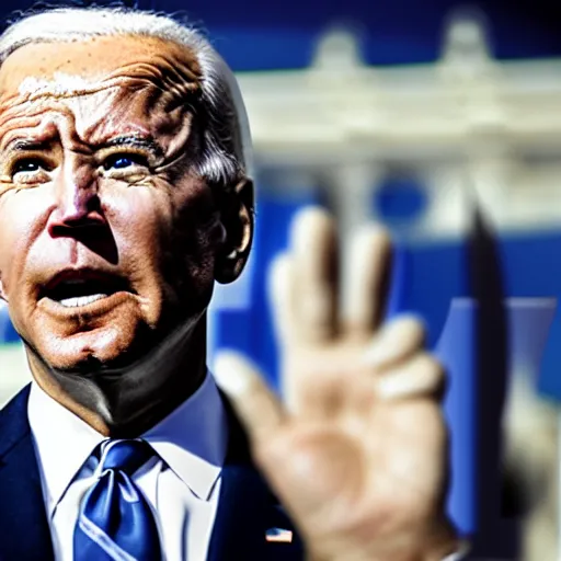 Prompt: biden as hitler