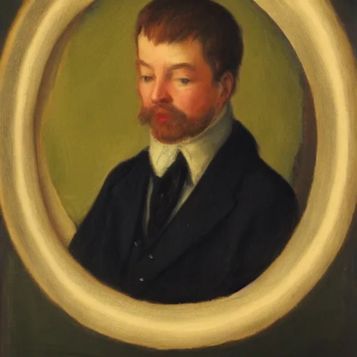 Prompt: portrait of englishman, vga