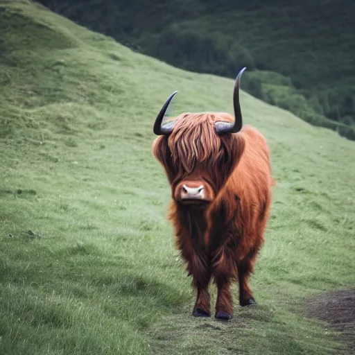 Image similar to photography of highland cow