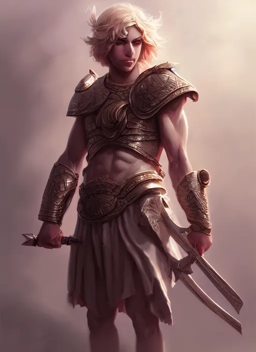 Image similar to alexander the great, lol style, highly detailed, artgerm, cushart krenz, zeronis, trending on artstation, soft light, sharp edges, illustration, character design, concept art