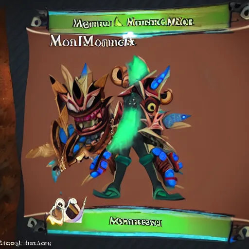 Image similar to magnamalo from monster hunter rise in a suit in monst hunter game