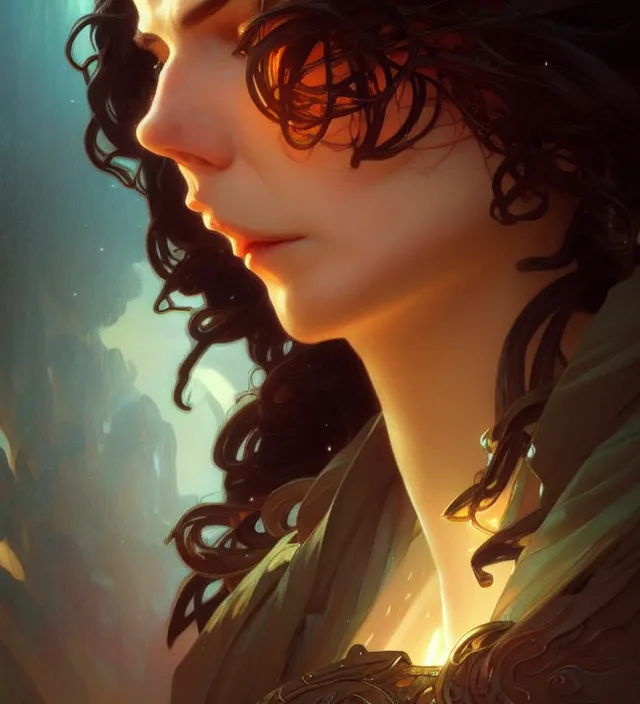 Prompt: portrait of kaladin stormblessed, intricate, highly detailed, digital painting, artstation, concept art, sharp focus, cinematic lighting, illustration, art by artgerm and greg rutkowski, alphonse mucha, cgsociety