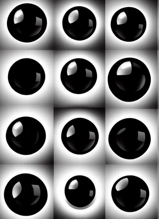 Prompt: macro human eyes!, black centered dot pupil, circle iris, happy smiling human eyes, round iris, eyelashes, tired half closed, advanced art, art styles mix, from wikipedia, eye relections, hd macro photograph, montage of grid shapes