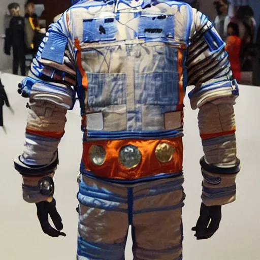 Prompt: indigenous space suit, the expanse, science fiction