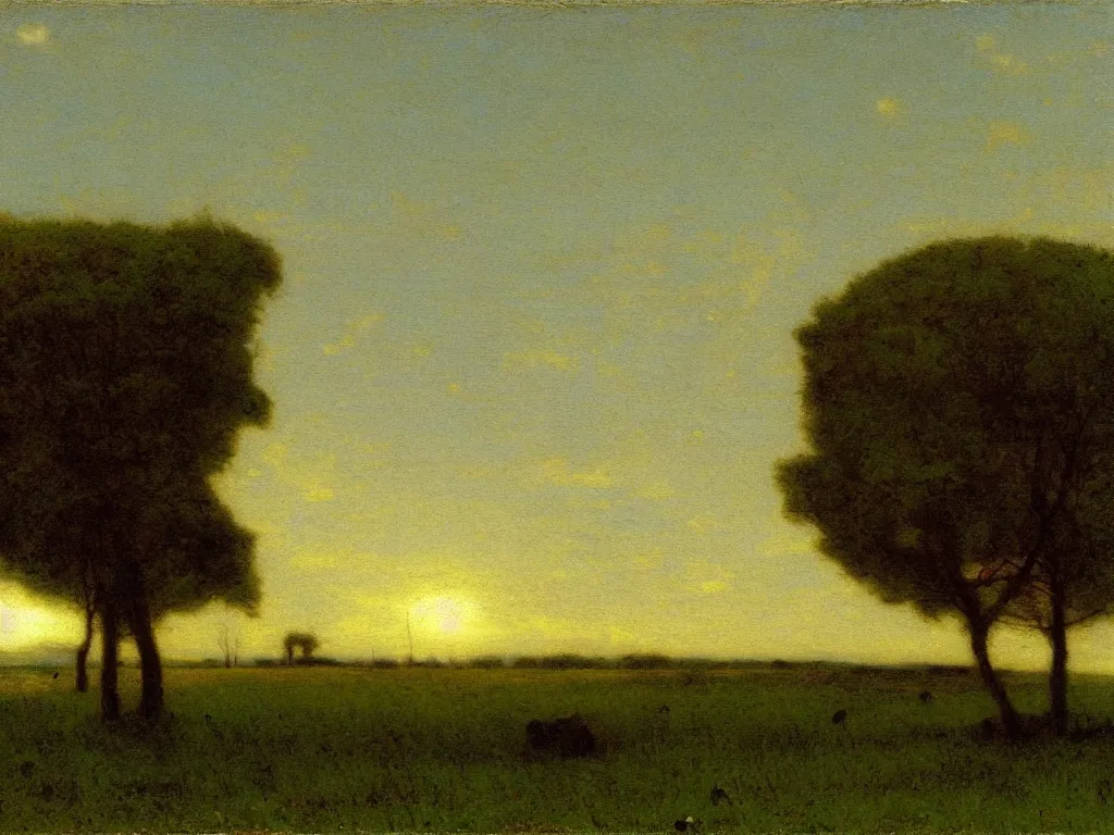 Image similar to 🌅 by george inness