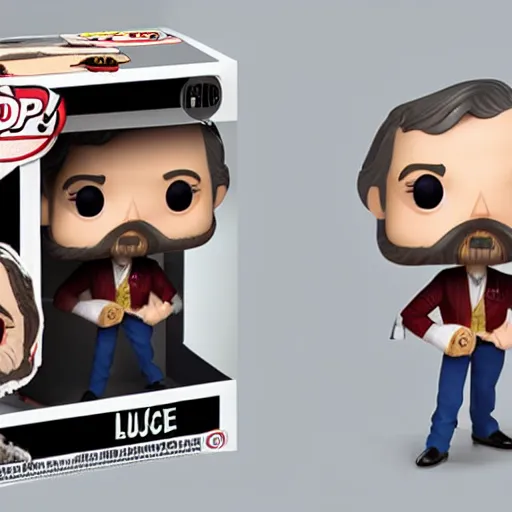 Prompt: studio photograph of a Hugh Laurie funko pop, 8k, detailed, product photography, studio lighting