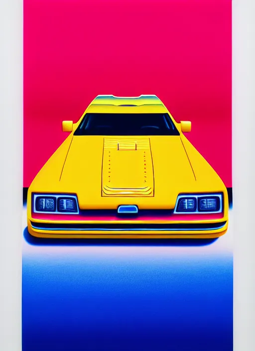 Image similar to drifting car by shusei nagaoka, kaws, david rudnick, airbrush on canvas, pastell colours, cell shaded, 8 k,