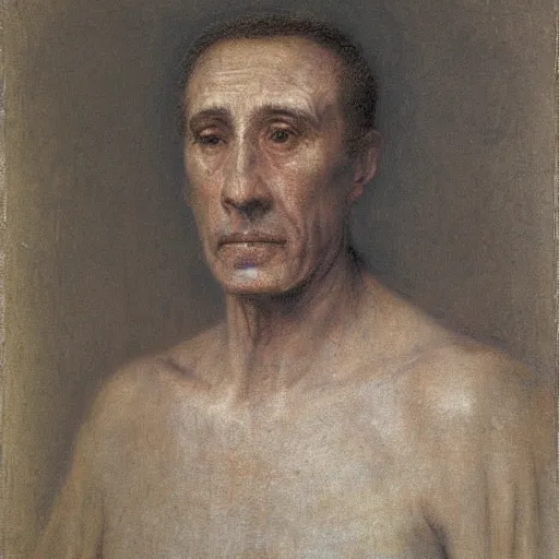 Image similar to A realistic portrait of Julius Caesar by Henri Fantin-Latour,