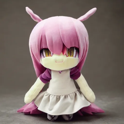 Prompt: cute fumo plush of a girl who controls time