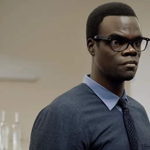 Image similar to William Jackson Harper as mr fantastic