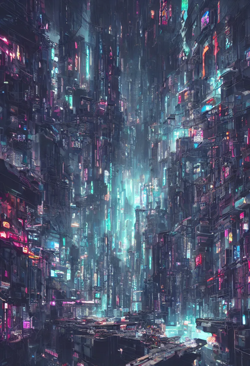 Image similar to an quantum counscious city render trending on artstation, r / cyberpunk, r / imaginarymindscapes