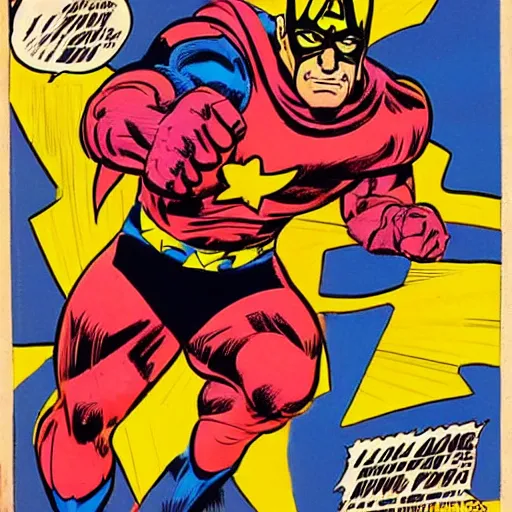 Image similar to superhero, clear focus, sharp focus, smooth, comic style, art by jack kirby