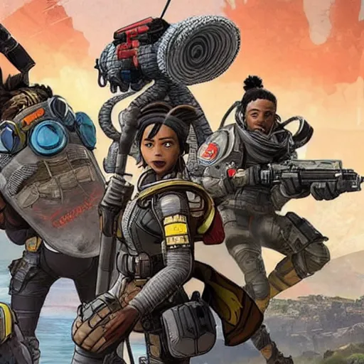 Image similar to apex legends