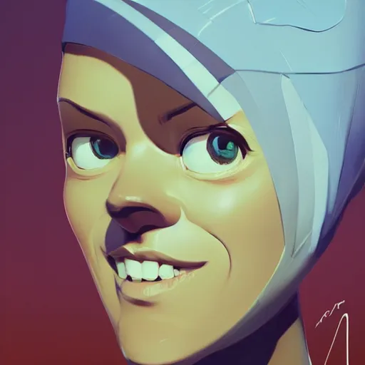 Image similar to face icon stylized minimalist m. a. s. h., loftis, cory behance hd by jesper ejsing, by rhads, makoto shinkai and lois van baarle, ilya kuvshinov, rossdraws global illumination