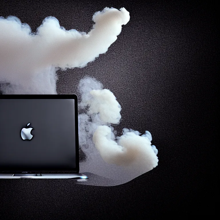 Prompt: a photo portrait of a macbook disintegration in dust and smoke, cinematic photography, smoke rising like clouds, photorealism, canon 5 d, 5 0 mm lens, super resolution, cgi, volumetric lighting & shadows, hyper detailed, 8 k, unreal engine,