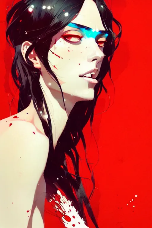 Image similar to a ultradetailed beautiful panting of coke woman, by conrad roset, greg rutkowski and makoto shinkai, trending on artstation