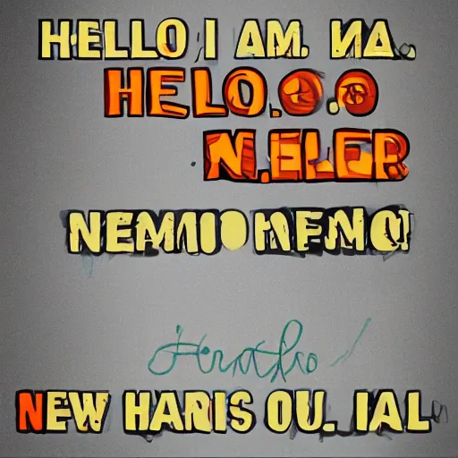 Image similar to hello, i am new here