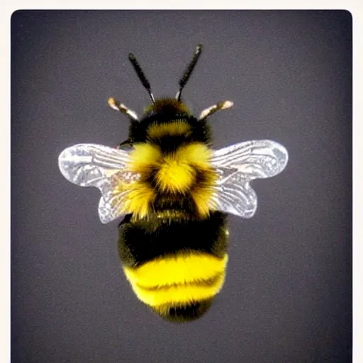 Image similar to a bumblebee crossed with a handgun