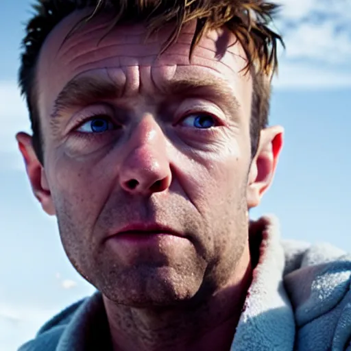 Prompt: Live Action Still of Damon Albarn in Breaking Bad, real life, hyperrealistic, ultra realistic, realistic, highly detailed, epic, HD quality, 8k resolution, body and headshot, film still