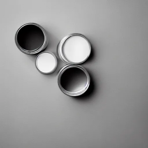 Image similar to can of paint, minimal, modern