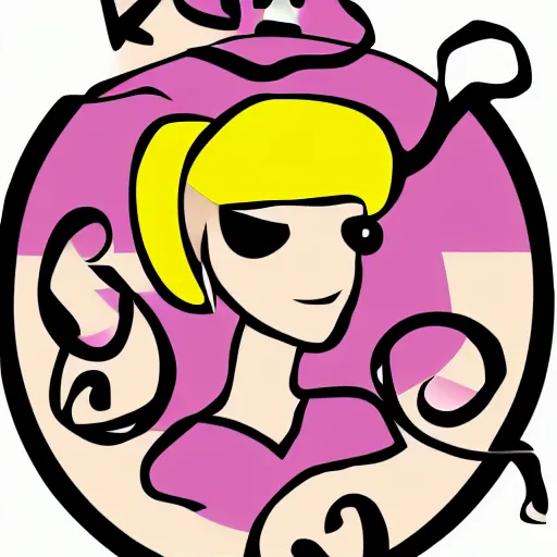 Image similar to game mistress logo, vector, clipart