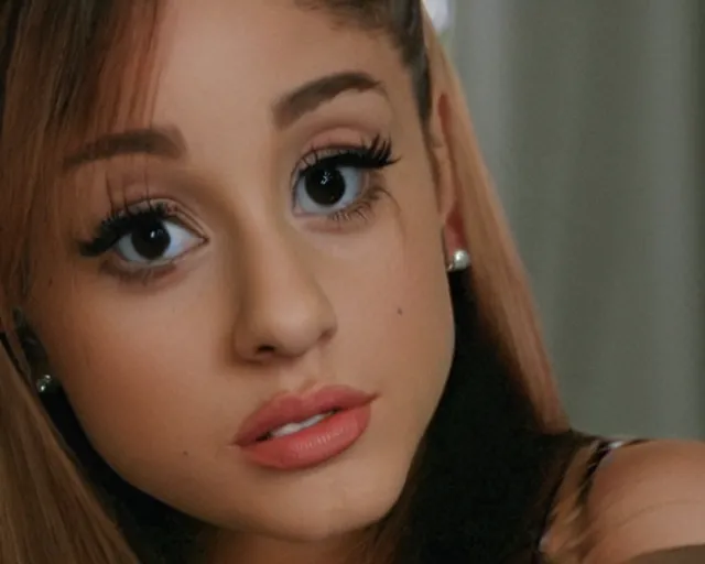 Image similar to ariana grande in a movie memento