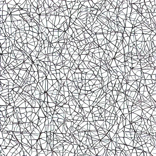 Prompt: perspective grid illustration of various abstract shapes with different materials and patterns floating in space white paper linework hd