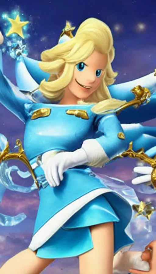 Image similar to Rosalina from Nintendo