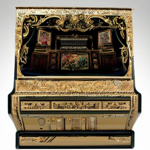 Image similar to baroque computer