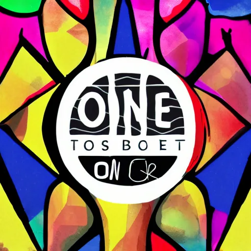 Prompt: logo for the slogan One Band, One Sound