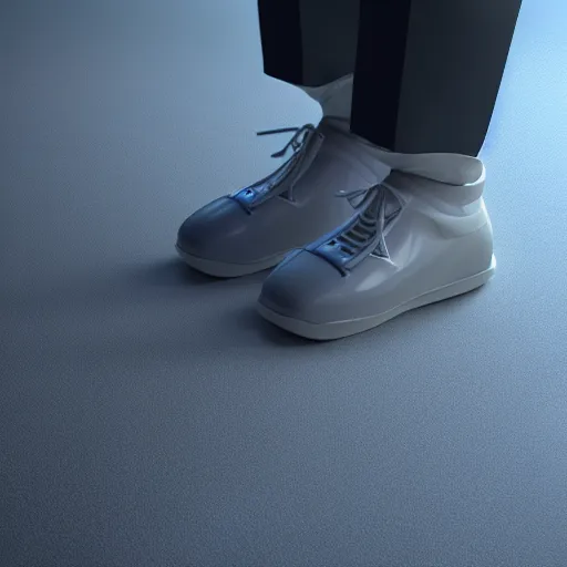 Image similar to shoes, spherical, futuristic concept design, high detail render by octane, unreal engine, 8 k, cinematic