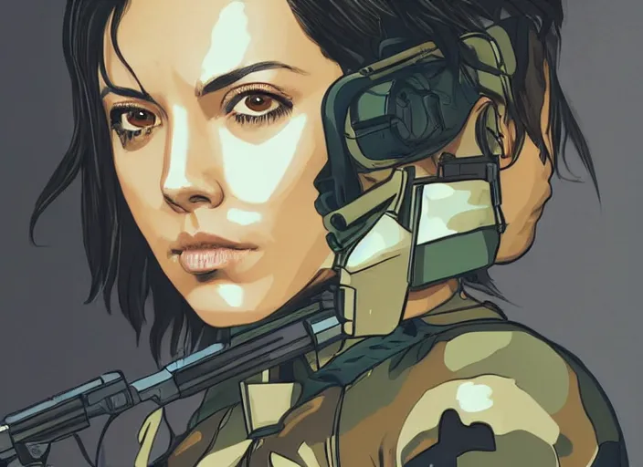 Image similar to Metal Gear Solid 5 Aubrey Plaza as Quiet :1 by sachin teng :6