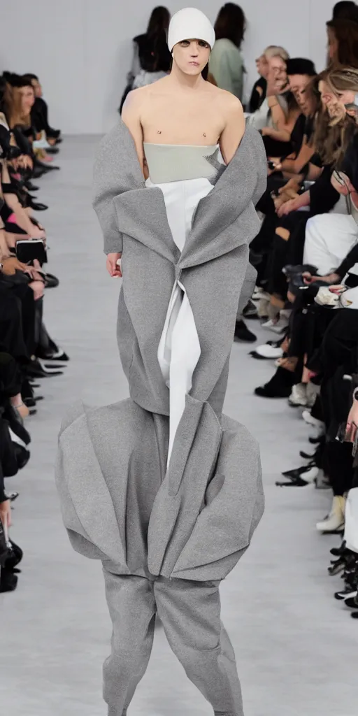 Image similar to real life photo of balenciaga outfit design, innovative