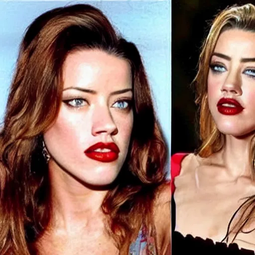 Image similar to danny trejo and amber heard face mix, amber trejo