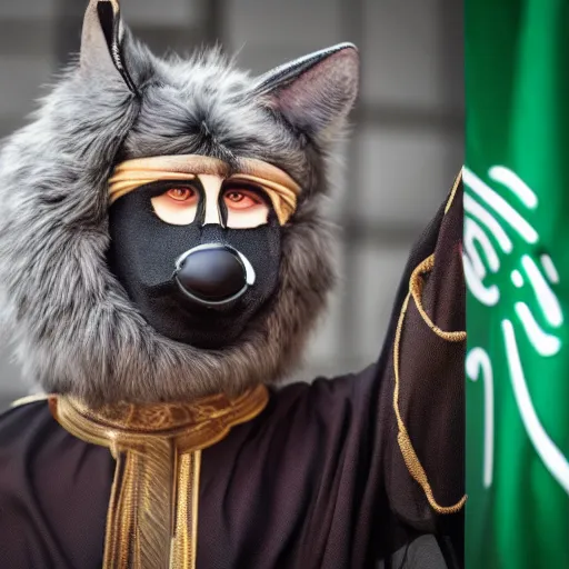 Prompt: saudi arabia furry convention 2 0 2 2