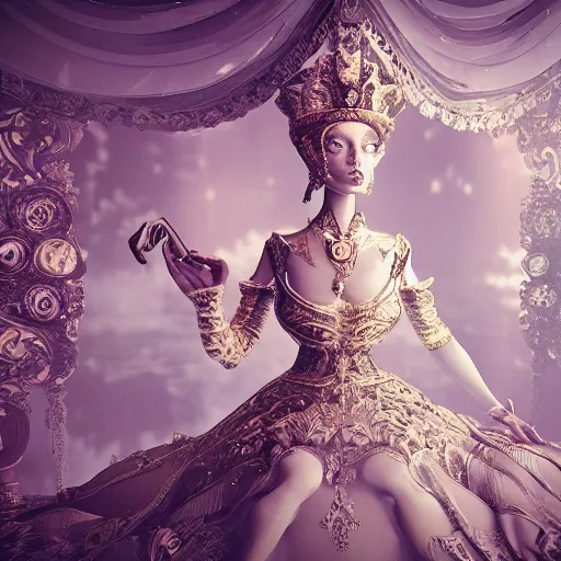 Prompt: princess, photo, ornate, breathtaking, surreal, intricate, detailed, octane render 4 k