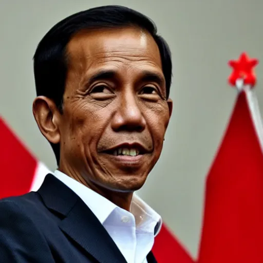 Prompt: jokowi