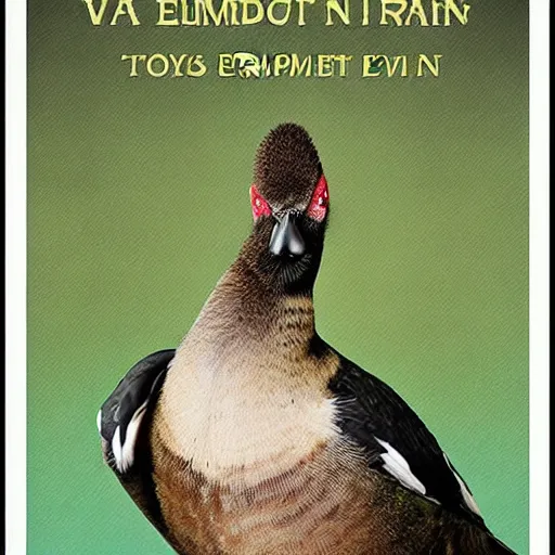 Image similar to A kiwi bird, Emmet McBain poster